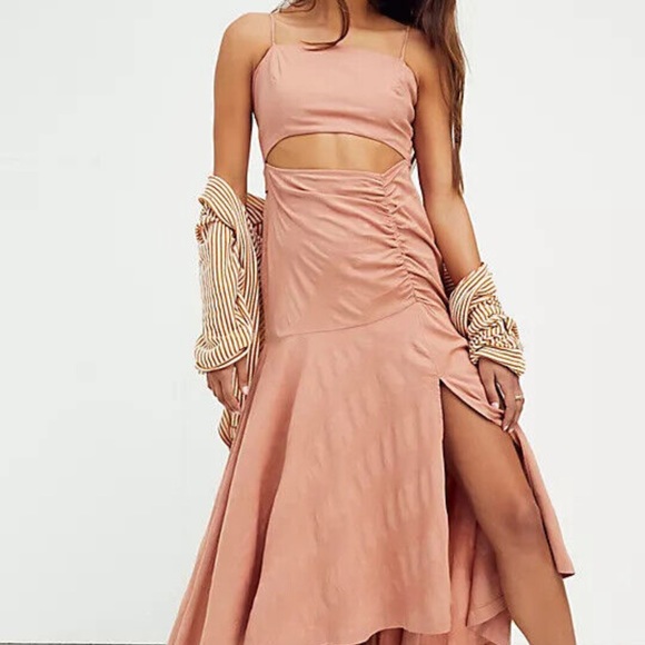 Free People Summer Ready Midi Dress - Picture 1 of 6